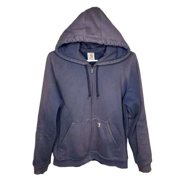 VTG 90’s Carhartt Sun faded Full Zip Jacket Size L - Picture 1 of 5